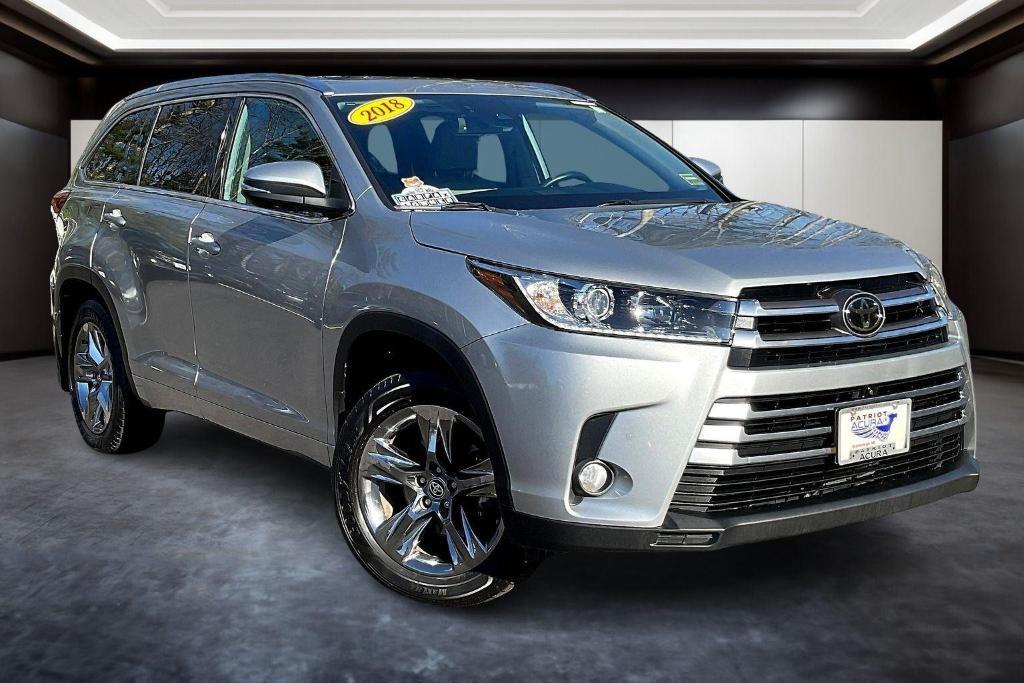 used 2018 Toyota Highlander car, priced at $24,500