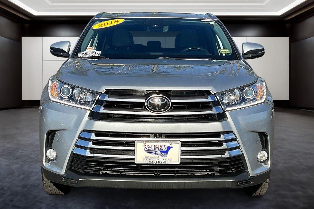 used 2018 Toyota Highlander car, priced at $24,500