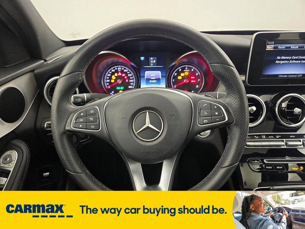 used 2018 Mercedes-Benz C-Class car, priced at $19,998