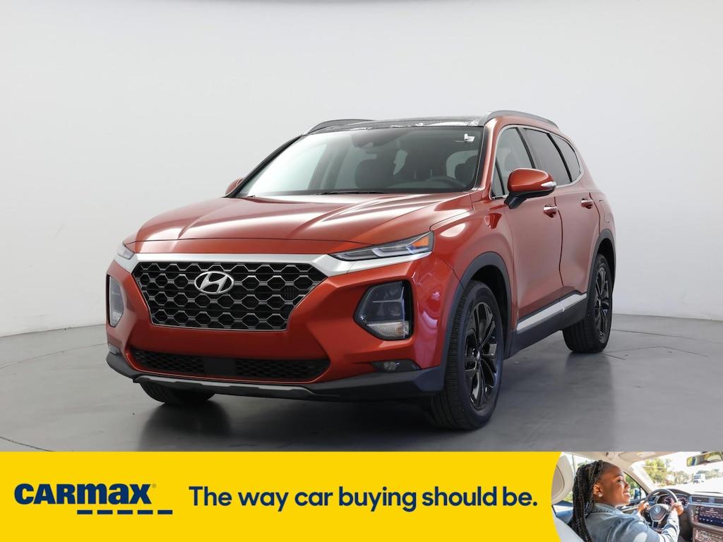 used 2020 Hyundai Santa Fe car, priced at $24,998