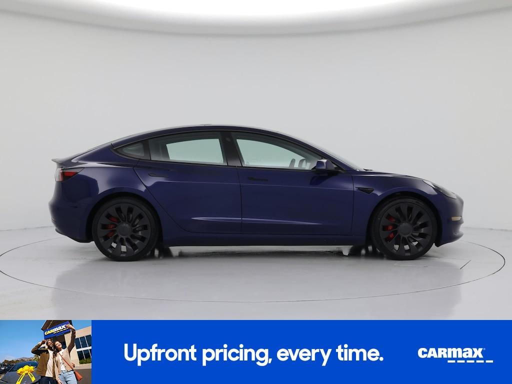 used 2023 Tesla Model 3 car, priced at $32,998