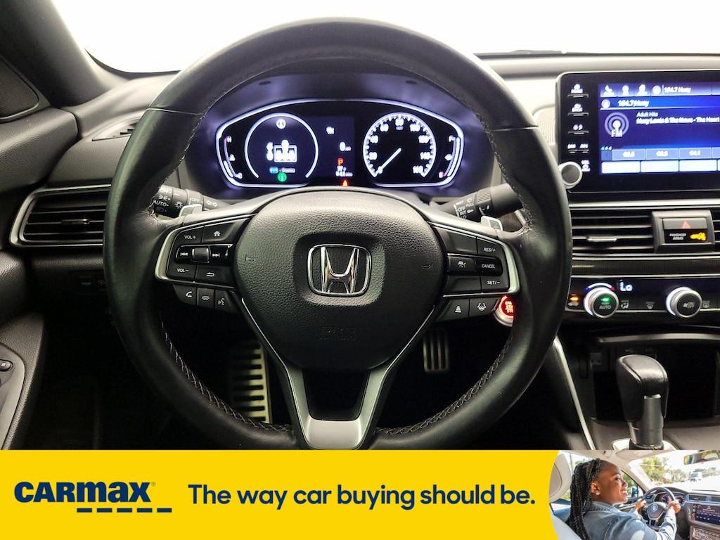 used 2021 Honda Accord car, priced at $24,998