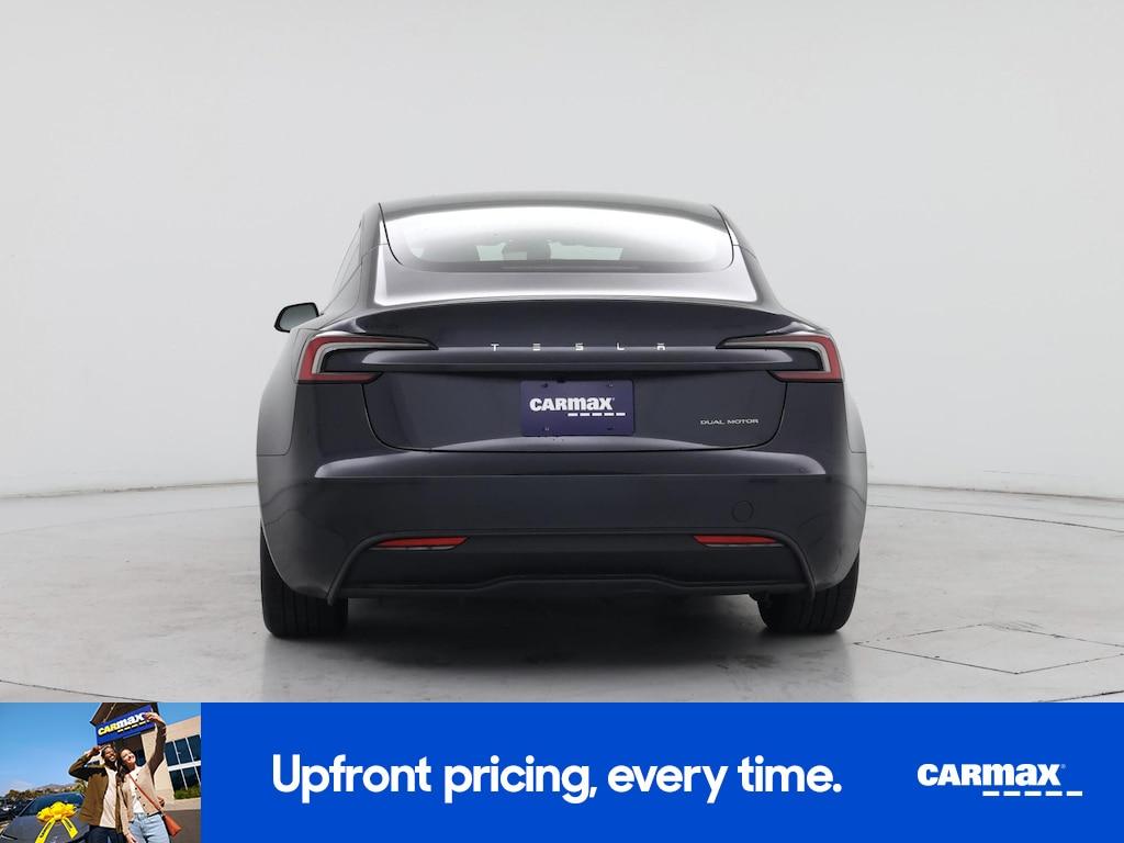 used 2025 Tesla Model 3 car, priced at $37,998