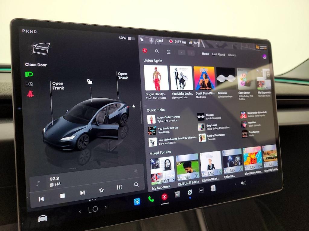 used 2025 Tesla Model 3 car, priced at $37,998