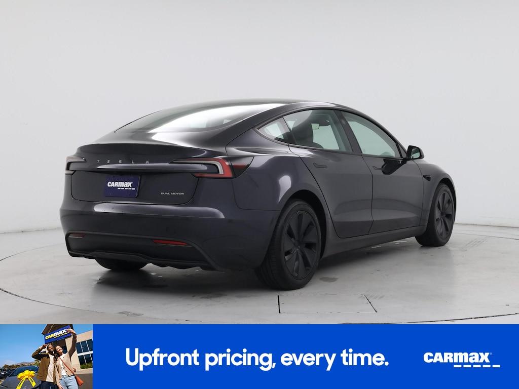 used 2025 Tesla Model 3 car, priced at $37,998