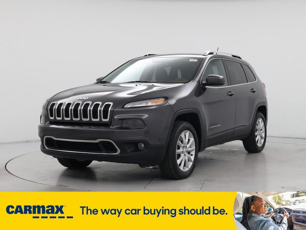used 2015 Jeep Cherokee car, priced at $13,998