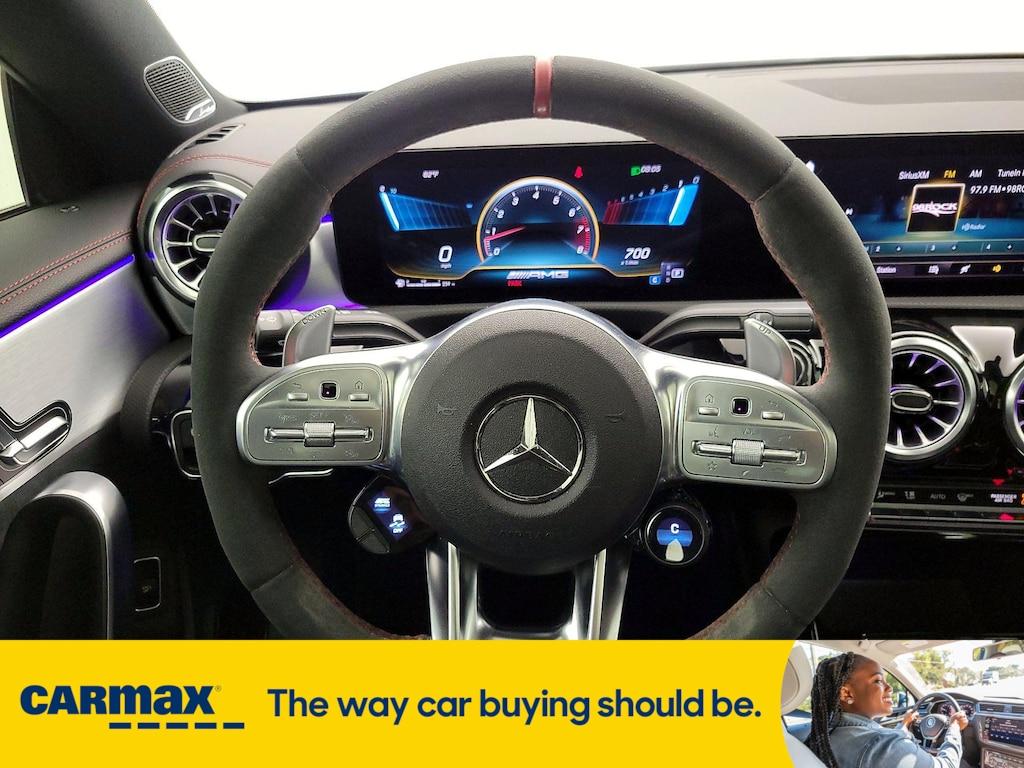 used 2022 Mercedes-Benz AMG CLA 35 car, priced at $39,998