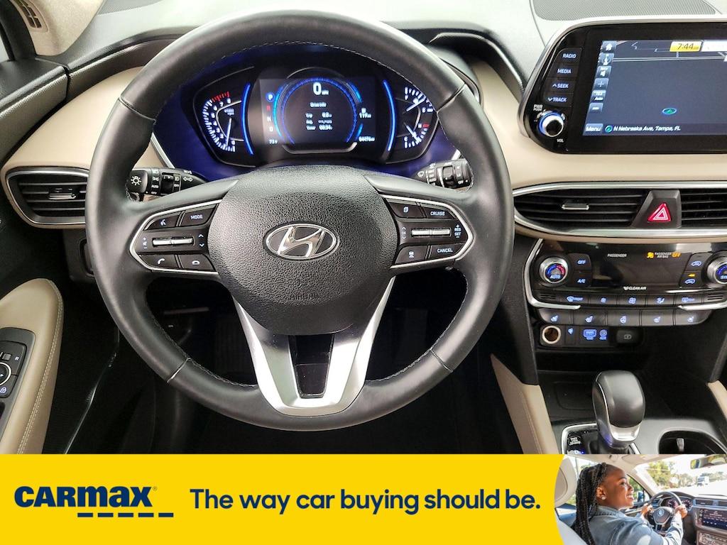 used 2019 Hyundai Santa Fe car, priced at $21,998