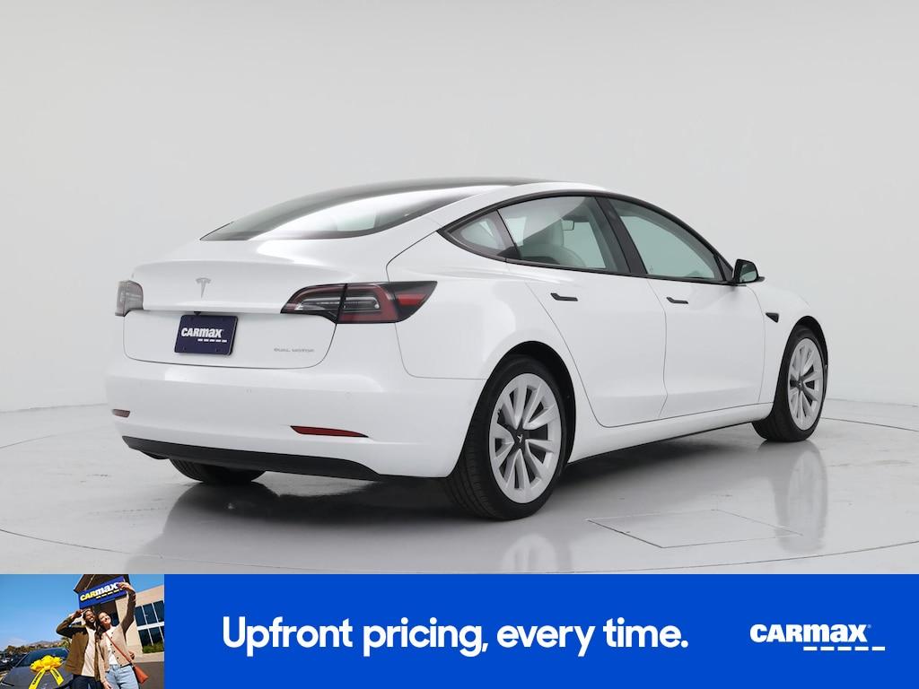 used 2022 Tesla Model 3 car, priced at $26,998
