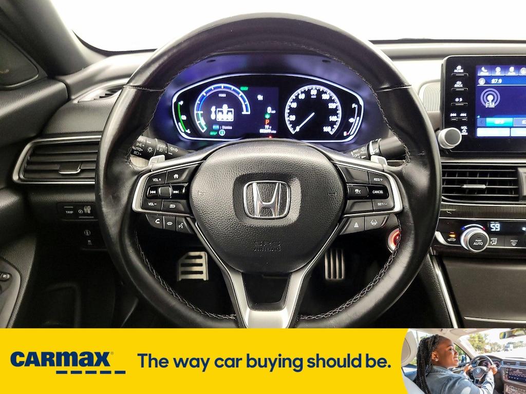 used 2022 Honda Accord Hybrid car, priced at $27,998