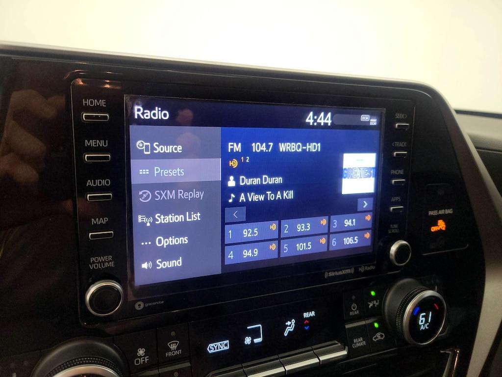 used 2021 Toyota Highlander car, priced at $29,998