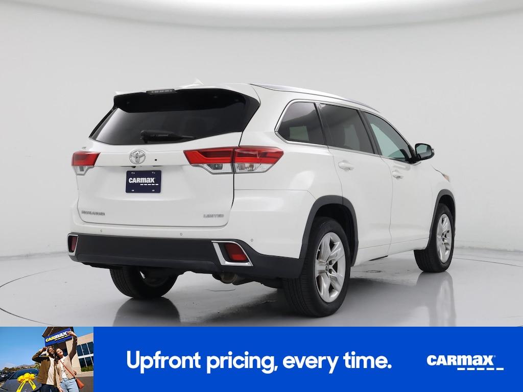 used 2017 Toyota Highlander car, priced at $22,998