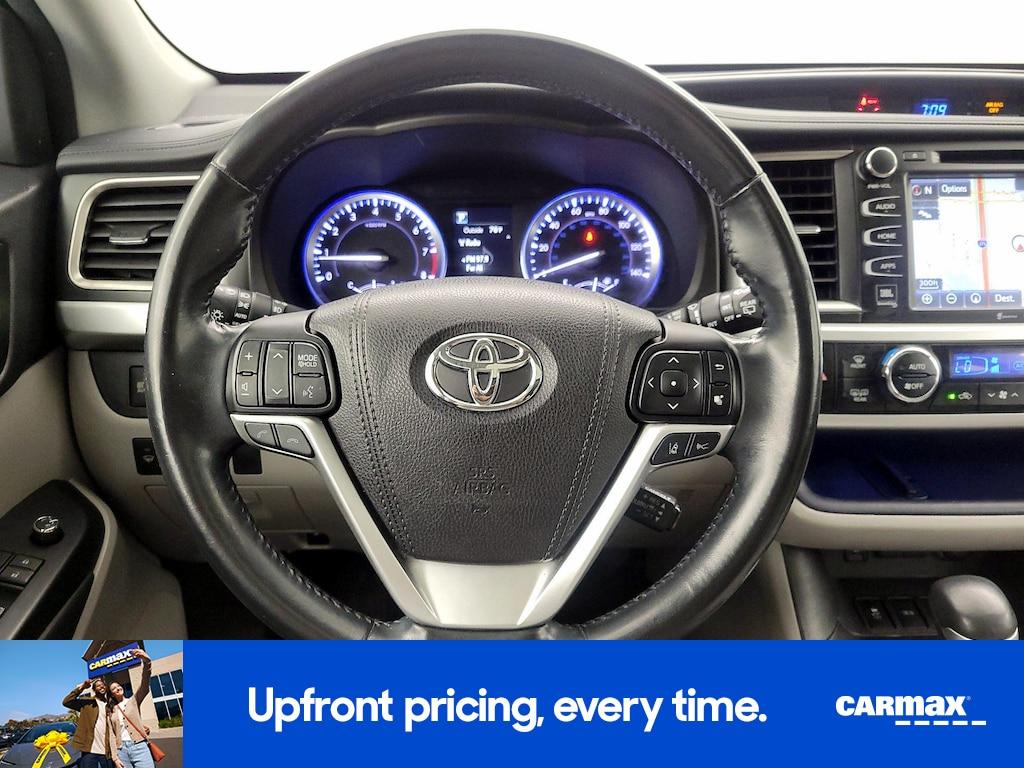 used 2017 Toyota Highlander car, priced at $22,998
