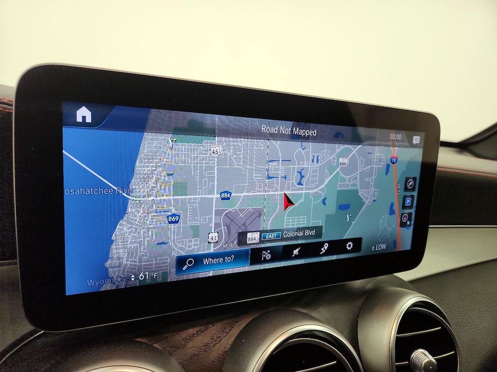 used 2021 Mercedes-Benz AMG GLC 43 car, priced at $36,998