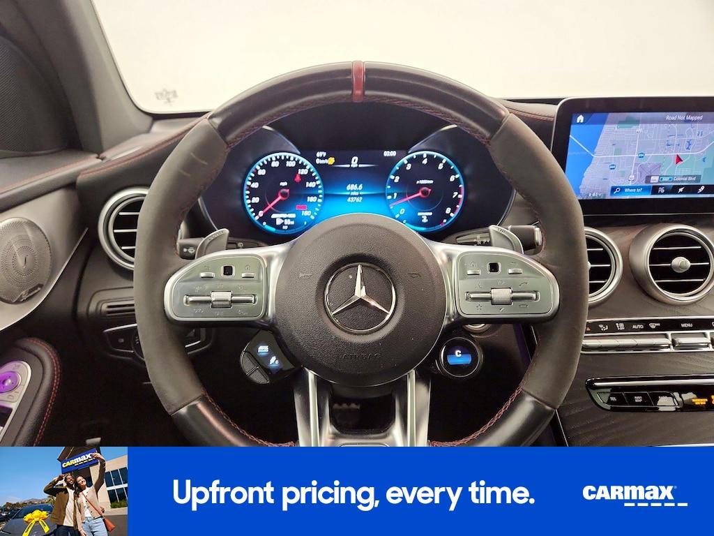 used 2021 Mercedes-Benz AMG GLC 43 car, priced at $36,998