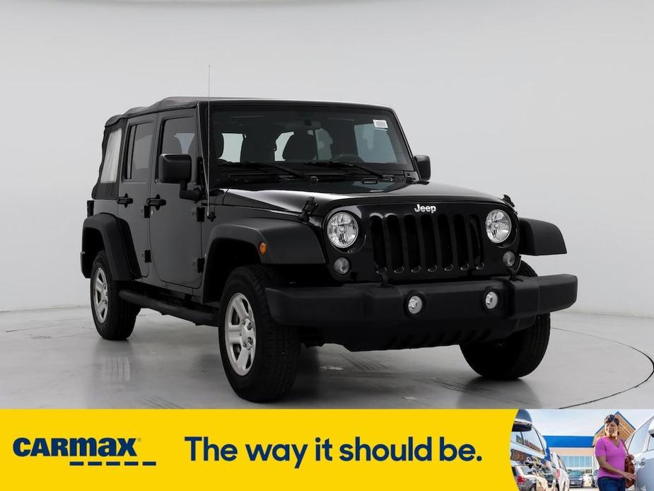 used 2016 Jeep Wrangler Unlimited car, priced at $22,998