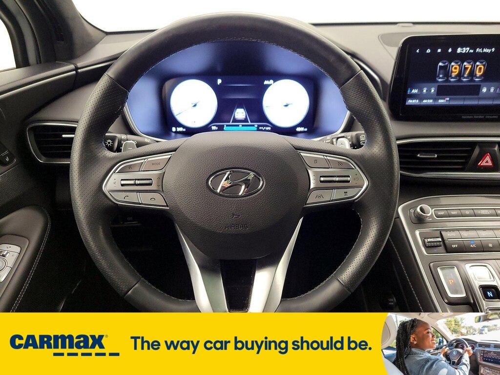 used 2022 Hyundai Santa Fe car, priced at $34,998