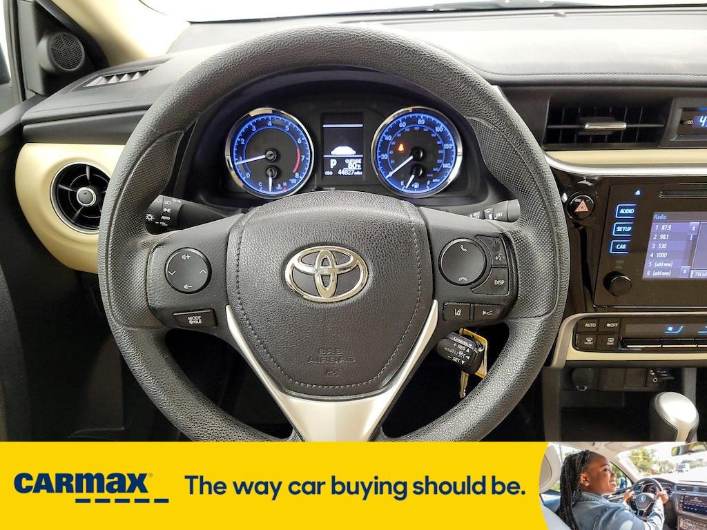 used 2017 Toyota Corolla car, priced at $16,998