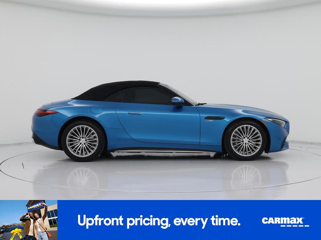 used 2023 Mercedes-Benz AMG SL 43 car, priced at $72,998