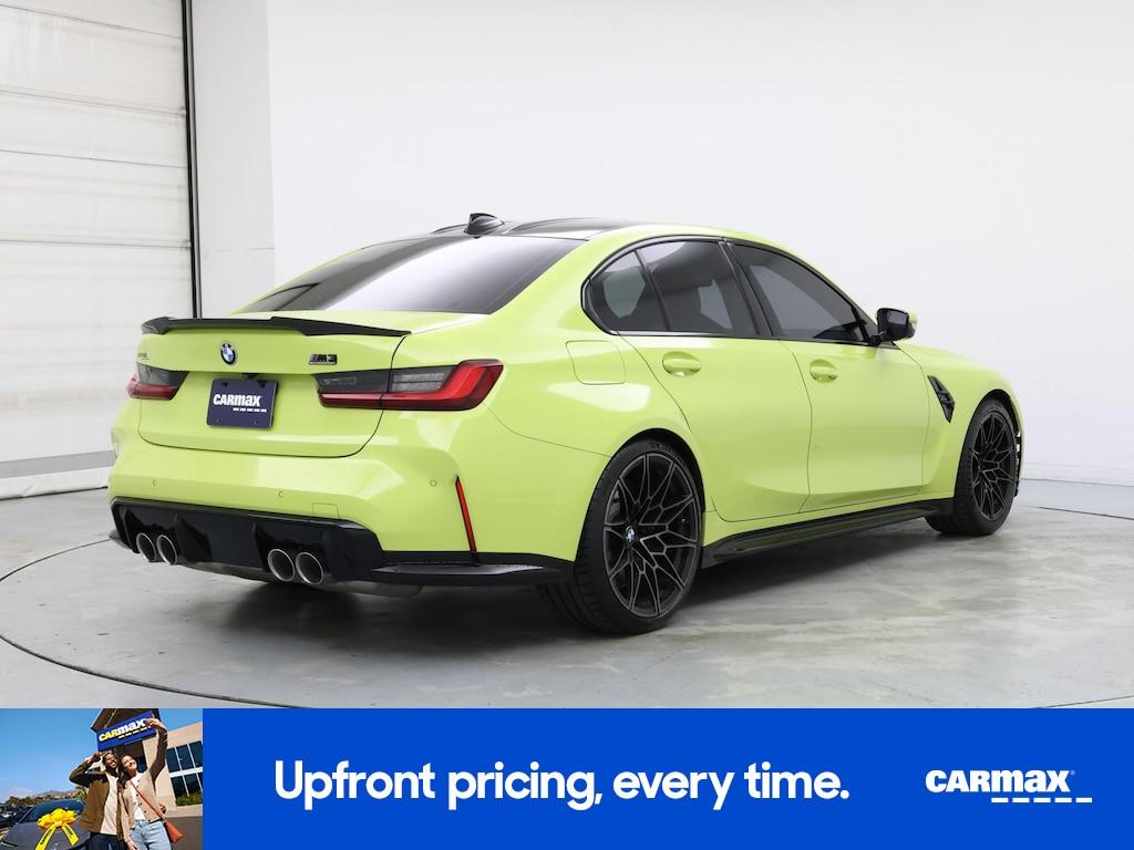 used 2022 BMW M3 car, priced at $71,998