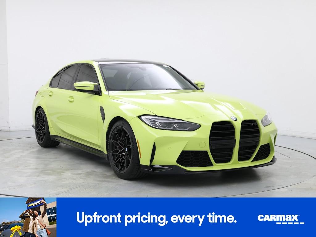 used 2022 BMW M3 car, priced at $71,998