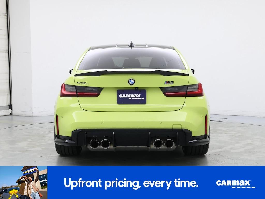 used 2022 BMW M3 car, priced at $71,998