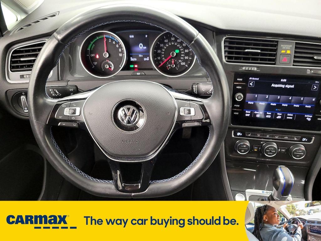 used 2019 Volkswagen e-Golf car, priced at $16,998