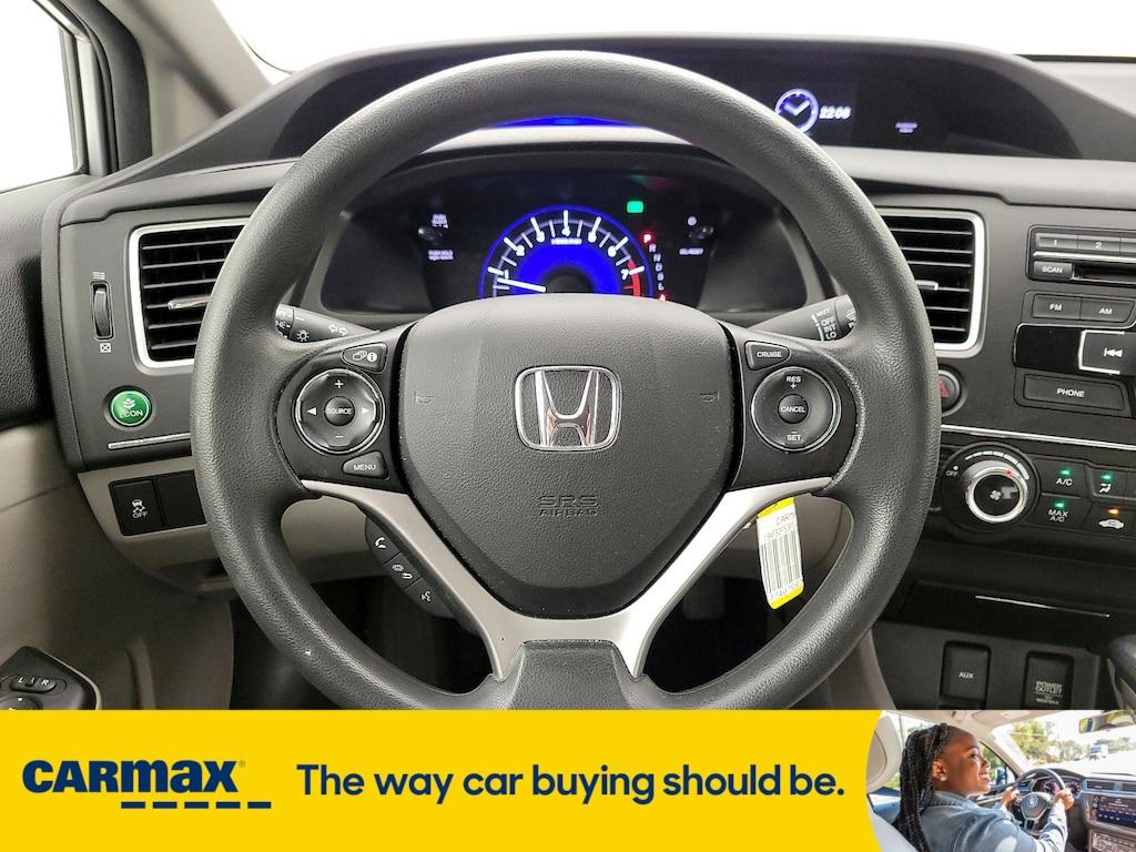 used 2015 Honda Civic car, priced at $14,998