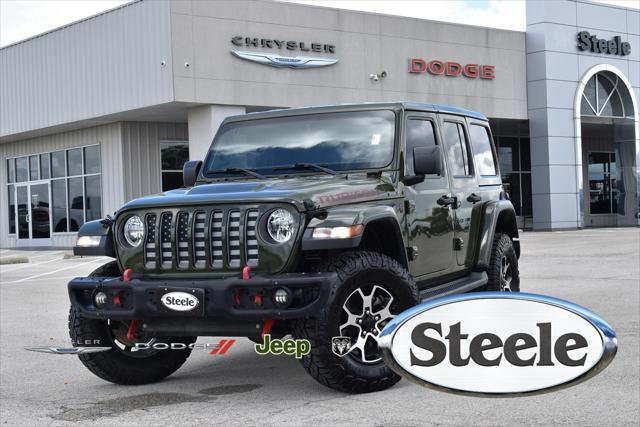 used 2020 Jeep Wrangler Unlimited car, priced at $38,900