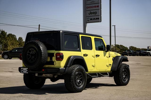 used 2022 Jeep Wrangler car, priced at $35,900