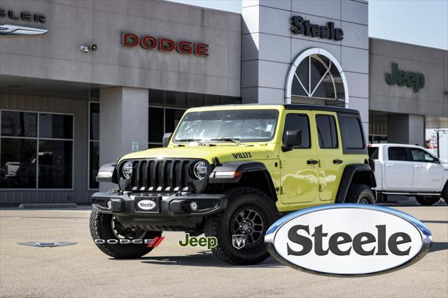 used 2022 Jeep Wrangler car, priced at $36,800