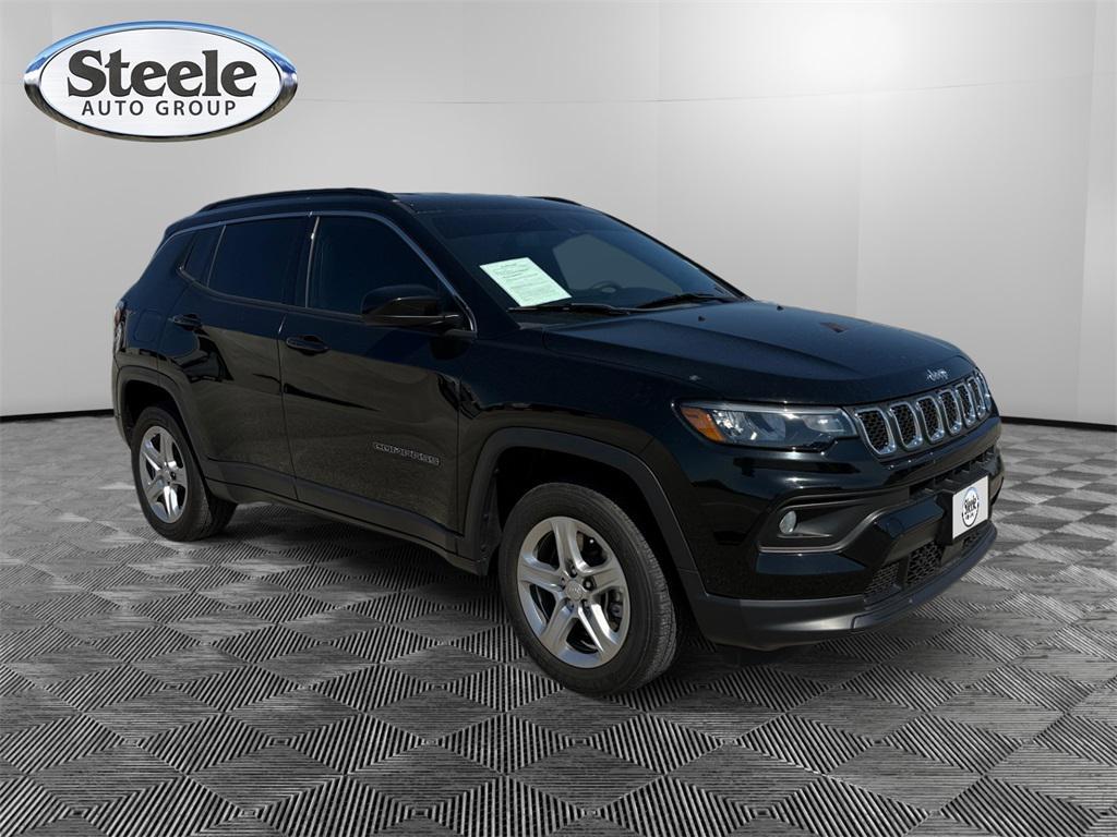 used 2023 Jeep Compass car, priced at $21,888