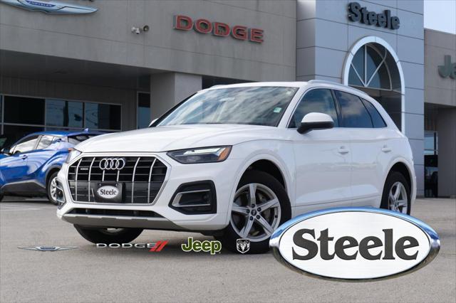 used 2021 Audi Q5 car, priced at $22,500