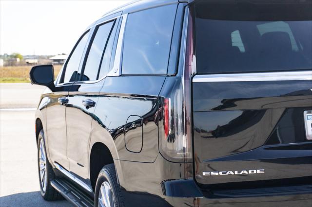 used 2023 Cadillac Escalade car, priced at $78,500