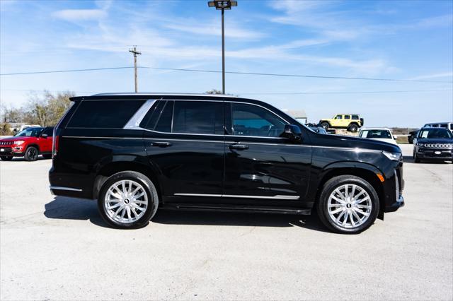 used 2023 Cadillac Escalade car, priced at $78,500