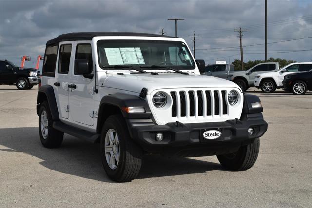 used 2020 Jeep Wrangler Unlimited car, priced at $26,900