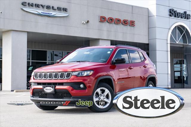 used 2023 Jeep Compass car, priced at $20,700