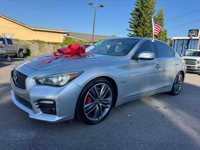 used 2014 INFINITI Q50 Hybrid car, priced at $9,500