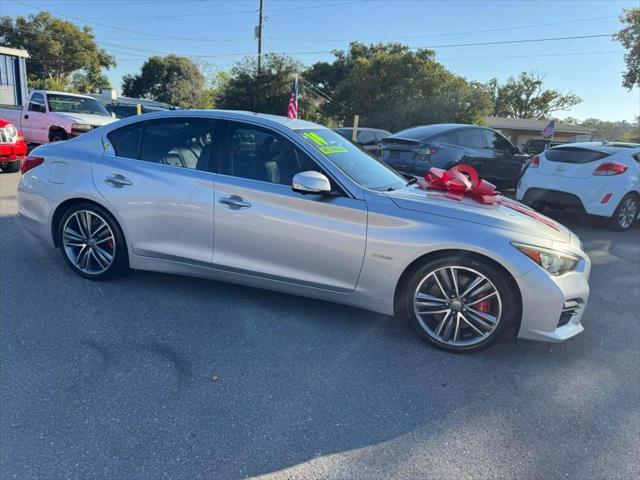 used 2014 INFINITI Q50 Hybrid car, priced at $9,500