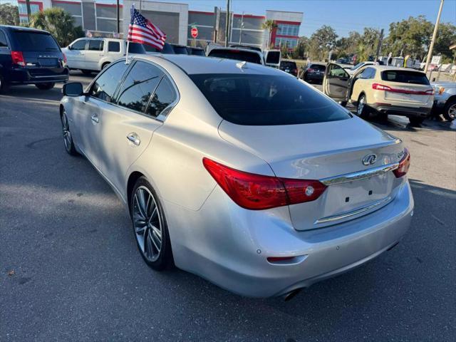 used 2014 INFINITI Q50 Hybrid car, priced at $9,500