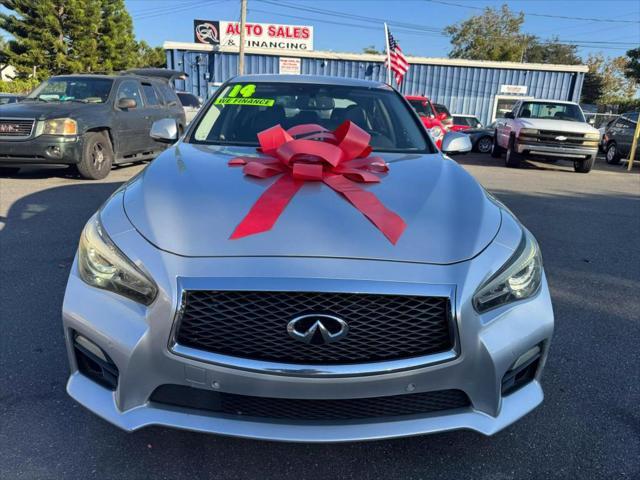 used 2014 INFINITI Q50 Hybrid car, priced at $9,500