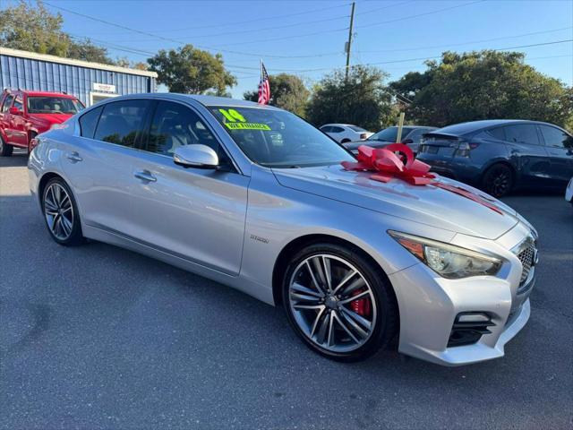 used 2014 INFINITI Q50 Hybrid car, priced at $9,500