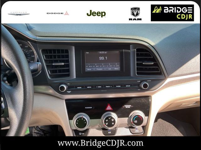 used 2019 Hyundai Elantra car, priced at $11,995