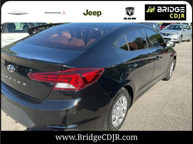 used 2019 Hyundai Elantra car, priced at $11,995