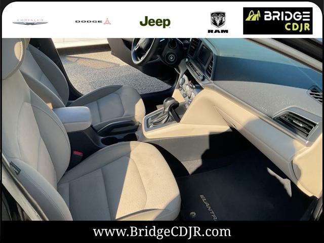 used 2019 Hyundai Elantra car, priced at $11,995