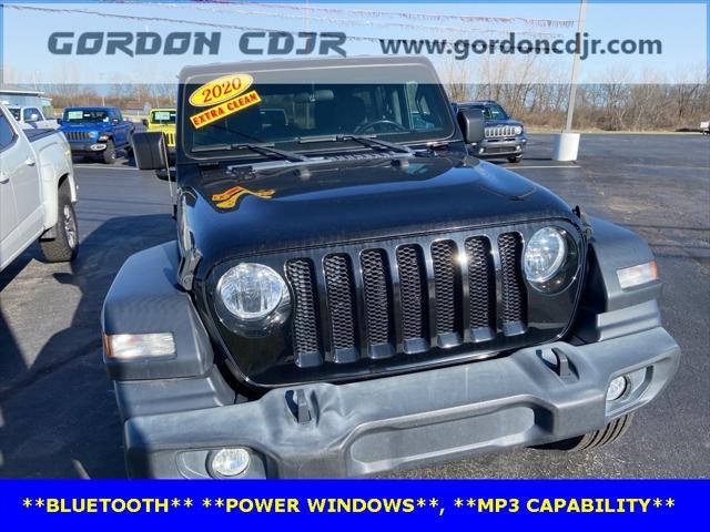 used 2020 Jeep Wrangler Unlimited car, priced at $27,295
