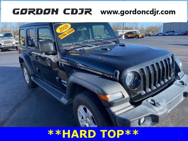 used 2020 Jeep Wrangler Unlimited car, priced at $27,495