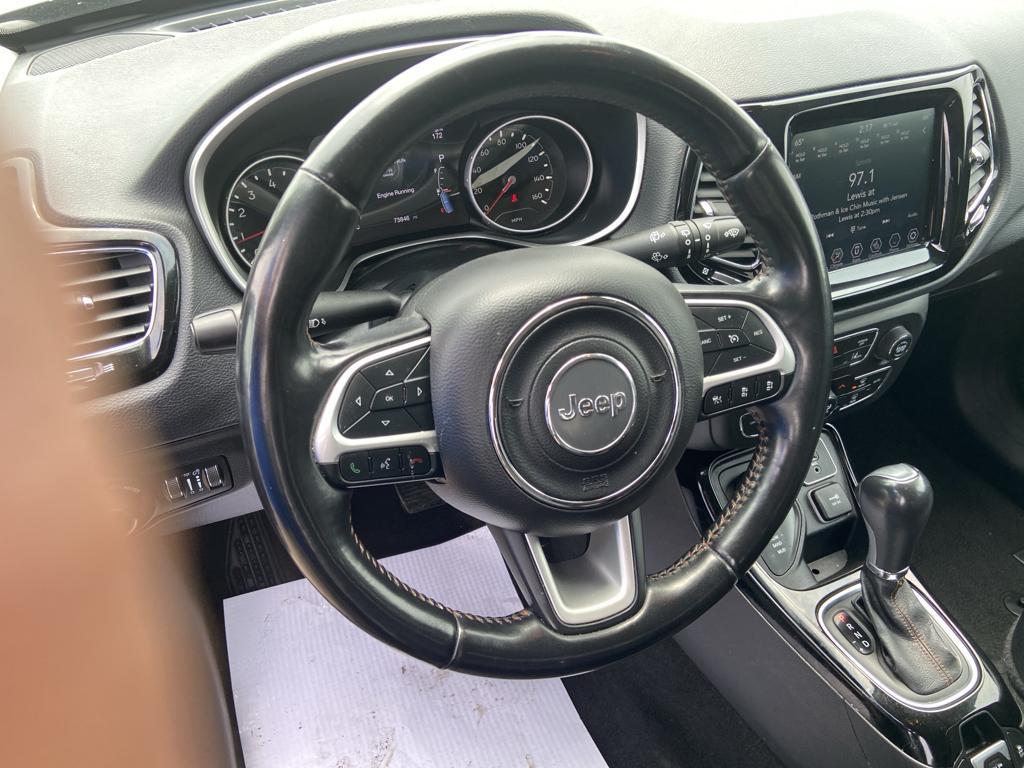 used 2021 Jeep Compass car, priced at $18,000