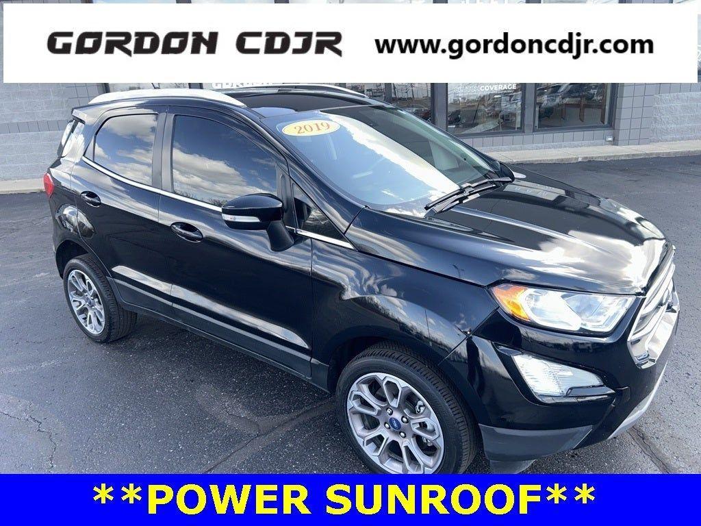 used 2019 Ford EcoSport car, priced at $15,495