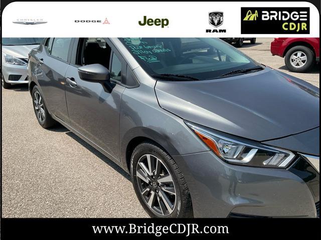 used 2021 Nissan Versa car, priced at $13,995